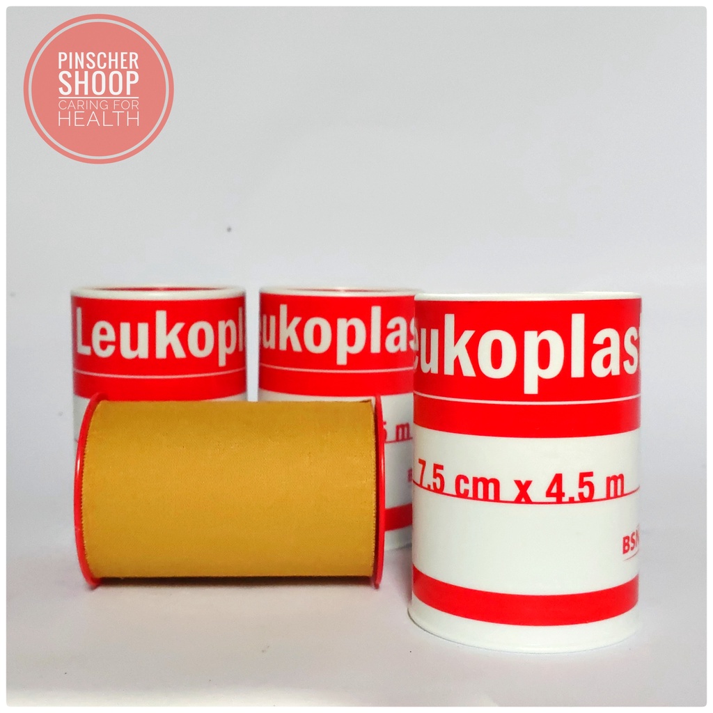 Leukoplast 7,5 Cm x 4,5 M (1625) Plester Roll Kain BSN