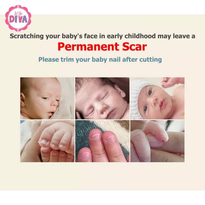 Alat Potong Kuku Bayi Elektrik Baby Nail Trimmer Kikir chn nail art kikir kuku anak