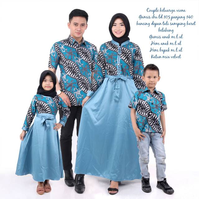 GROSIR BATIK  COUPLE KELUARGA VIONA