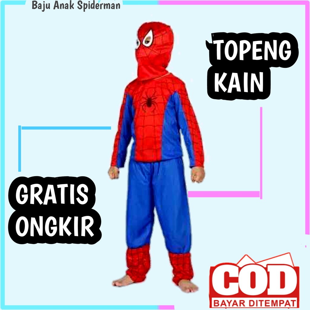 baju topeng anak laki laki