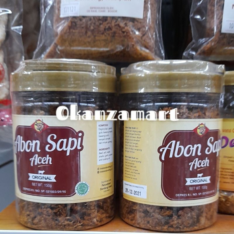 

Aceh Abon Sapi Original 150gr