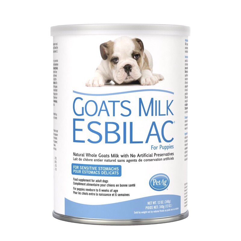 Jual Esbilac Goats Milk Dog 340gram Madein Usa Powder Susu Kambing Best Indonesia Shopee Indonesia