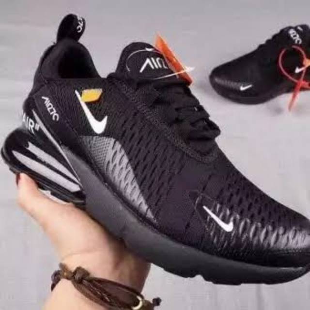 Sepatu Nike_Air Max 270 Black Off White Men - Sepatu Pria - Sepatu Original Second