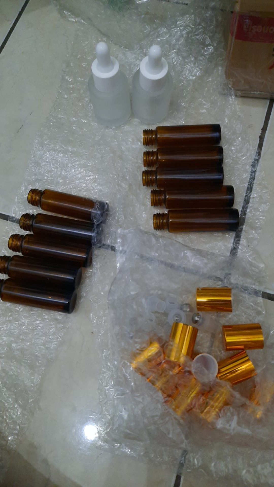 Termurah Botol Amber Roll On Roller Ball Besi 10ml Botol Parfum Kaca Rol On Oles Essential Oil 10 Ml