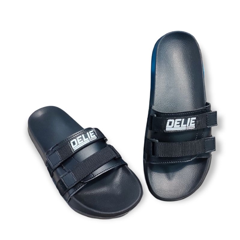 Sandal Slide Pria Delie Terbaru/Sendal Casual Pria original