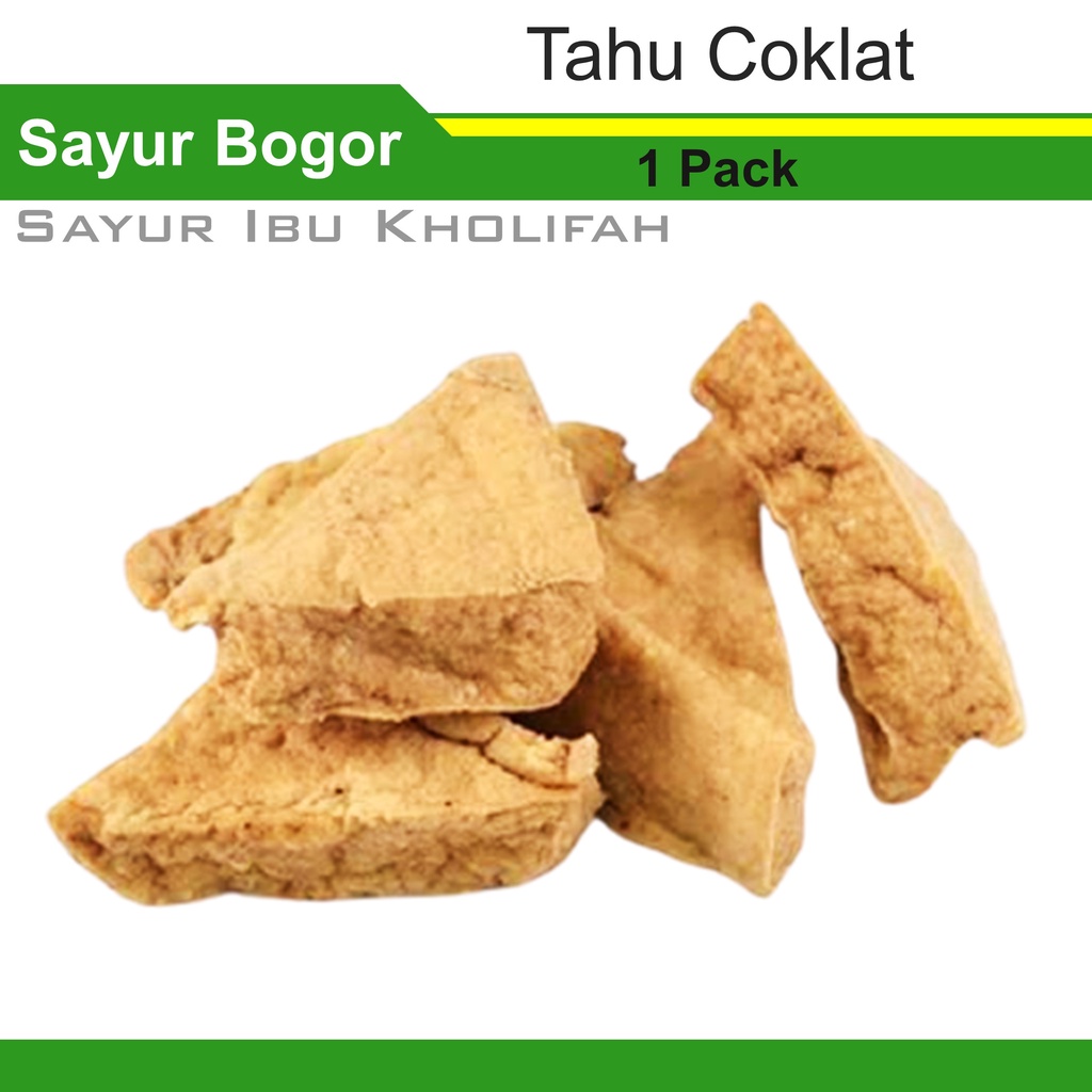 

Tahu Coklat Goreng Segar 1 Bungkus Lauk Pauk Sayur Sayuran Online Bogor