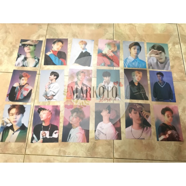 NCT 2018 POSTCARD EMPHATY SUM GOODS TAEIL CHENLE TEN YUTA KUN TAEYONG MARK JAEHYUN LUCAS JUNGWOO