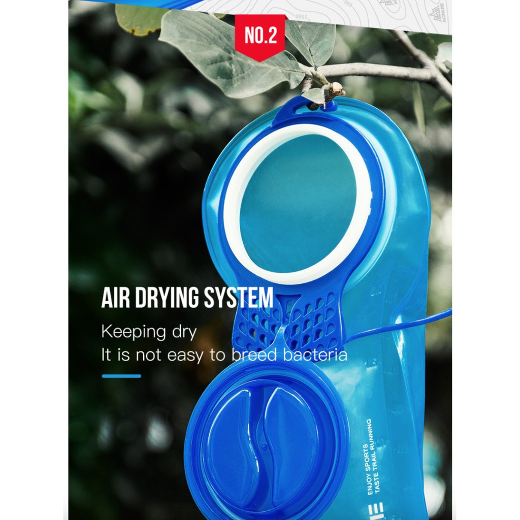 AONIJIE Bladder SD55 1.5 2L kantong air lari trail sepeda flask blader