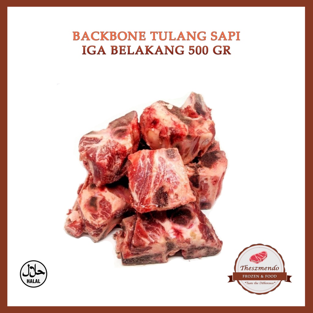 

Thesz Mendo - Back bone tulang sapi iga belakang 500 gr