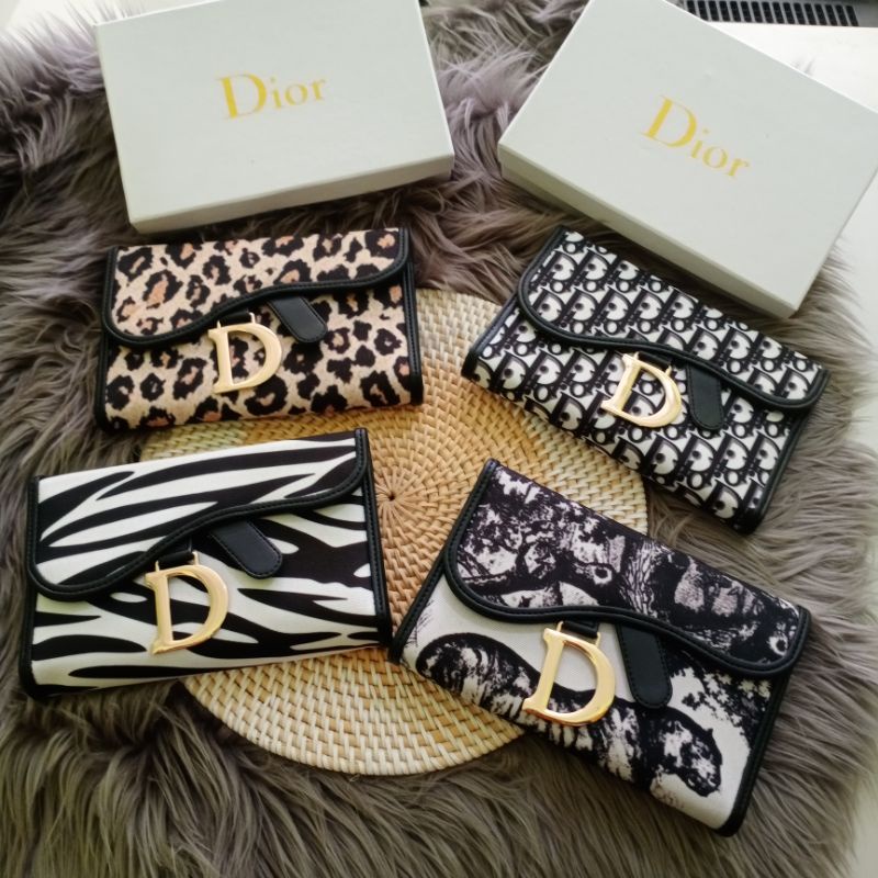 NEW ITEM dompet dr saddle dompet leopard macan zebra free box dompet / cluth / handbag