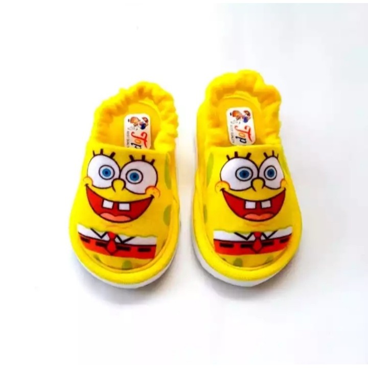 sandal baby terbaru sandal baby motif spongebob