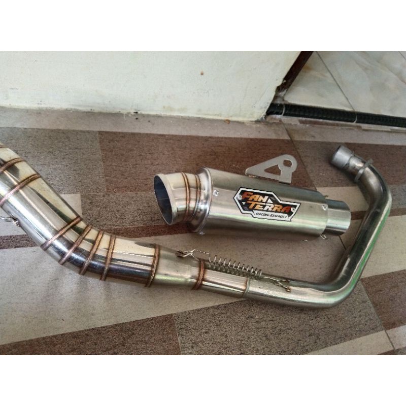 KNALPOT FANTERRA LEHER SAMBUNGAN PNP MP GL TIGER CB VIXSION