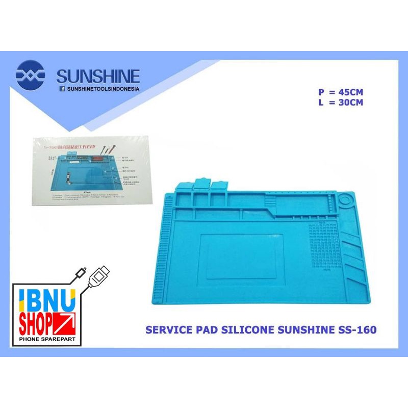 KARPET SERVICE SILICONE SUNSHINE SS-160 ANTI PANAS