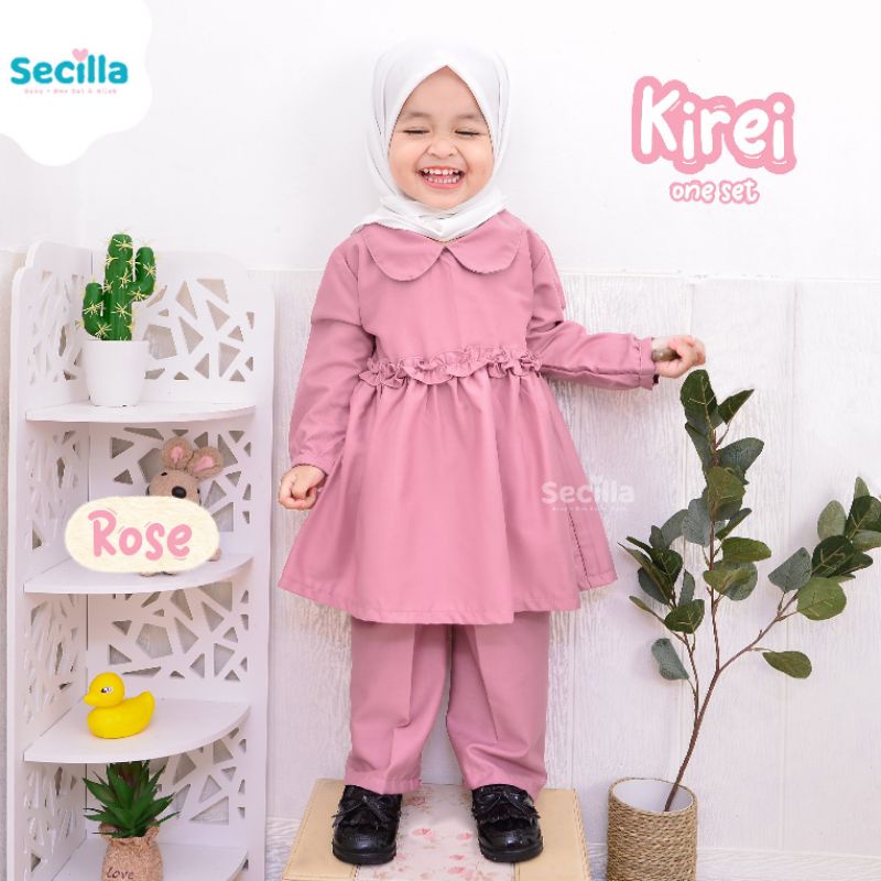 Grosir 3-5 TH SETELAN ANAK PEREMPUAN SAFIRA ONE SET ANAK PEREMPUAN Keren