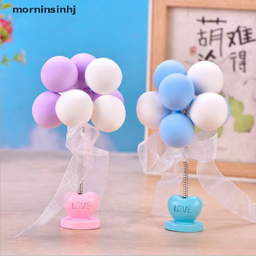 Mornin 1 Ikat Balon Bulat Mini Multi Warna Untuk Dekorasi Lansekap Mikro