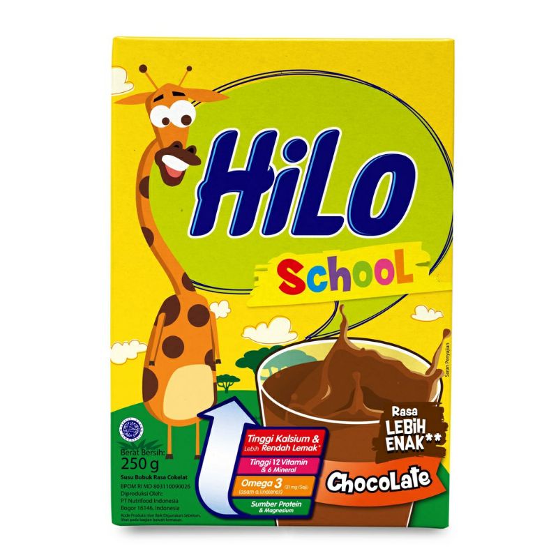 

HILO SCHOOL COKELAT 250gram Hilo Sachet