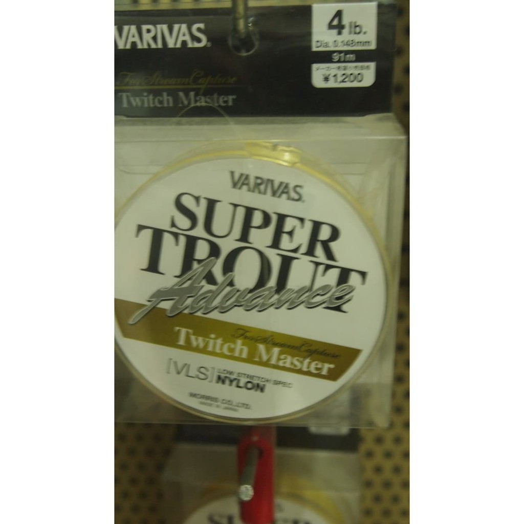 Benang Pancing Varivas Super Trout Advance Twitch Master 100Yard