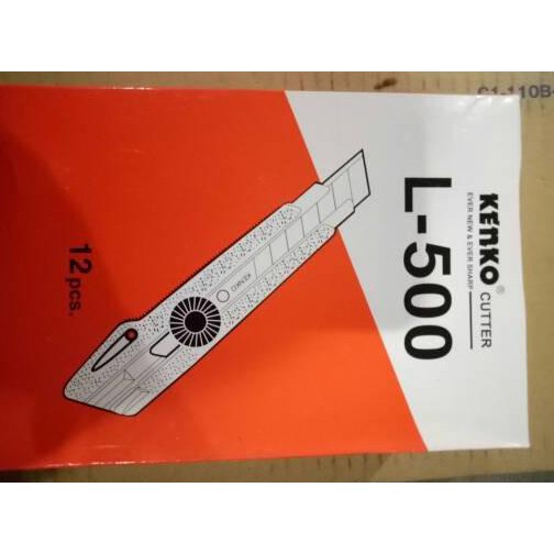

[[BISA COD]] pisau cutter kenko besar 1 kotak isi 12 pc