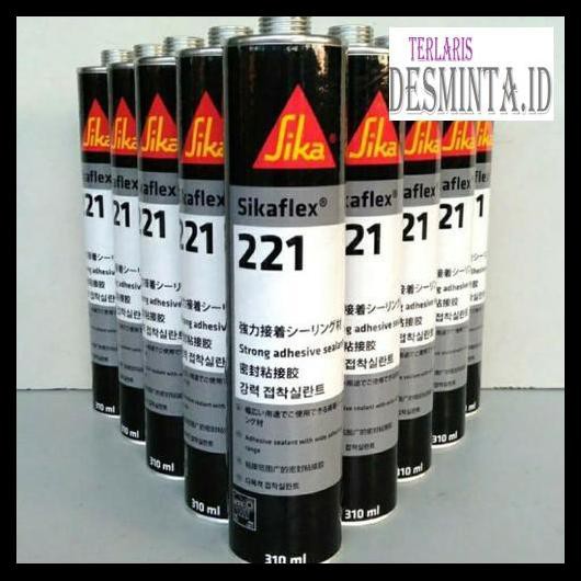 

Tyegtrs- Lem Sika 221 /Sikaflex 221 Strong Adhesive Sealant 310Ml - Black - Putih R676Ydt8-