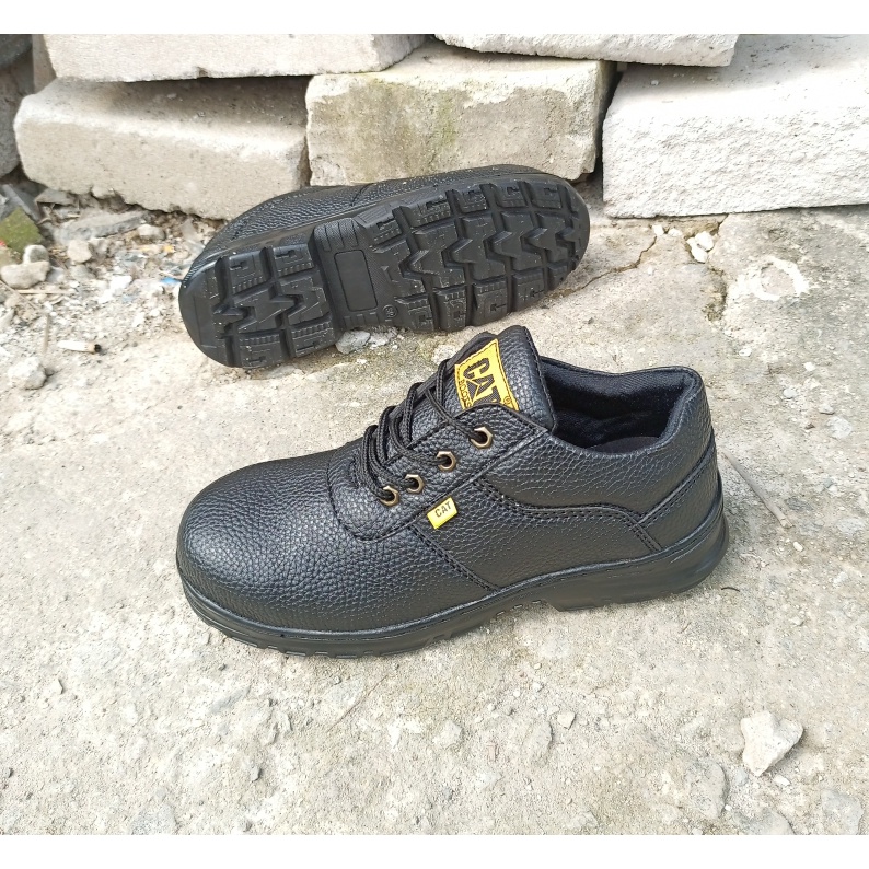 SAFETY SHOES sepatu safety kepala besi dijahit