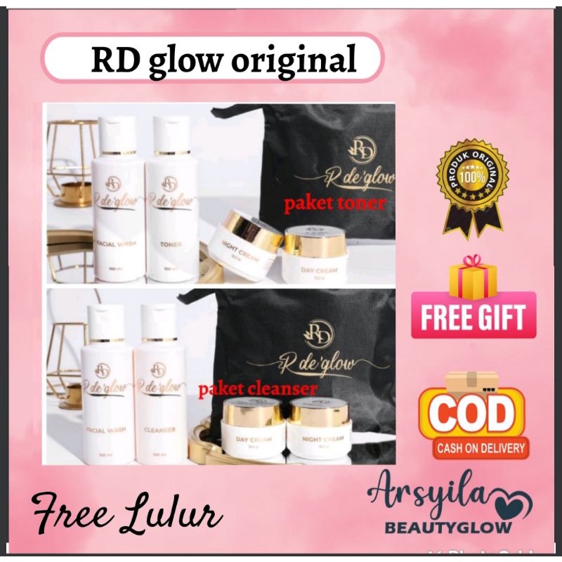 RD GLOW ORIGINAL FREE GIFT / R De'glow / RDE GLOW Rinna diazella