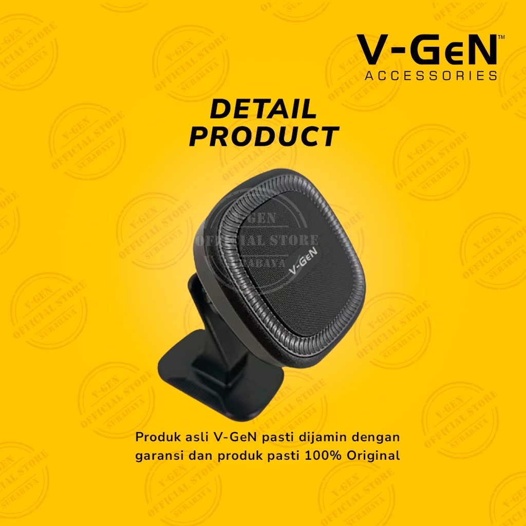 Dashboard Car Phone Magnetic Holder HP Mobil V-GeN VHL-19 Car Mount