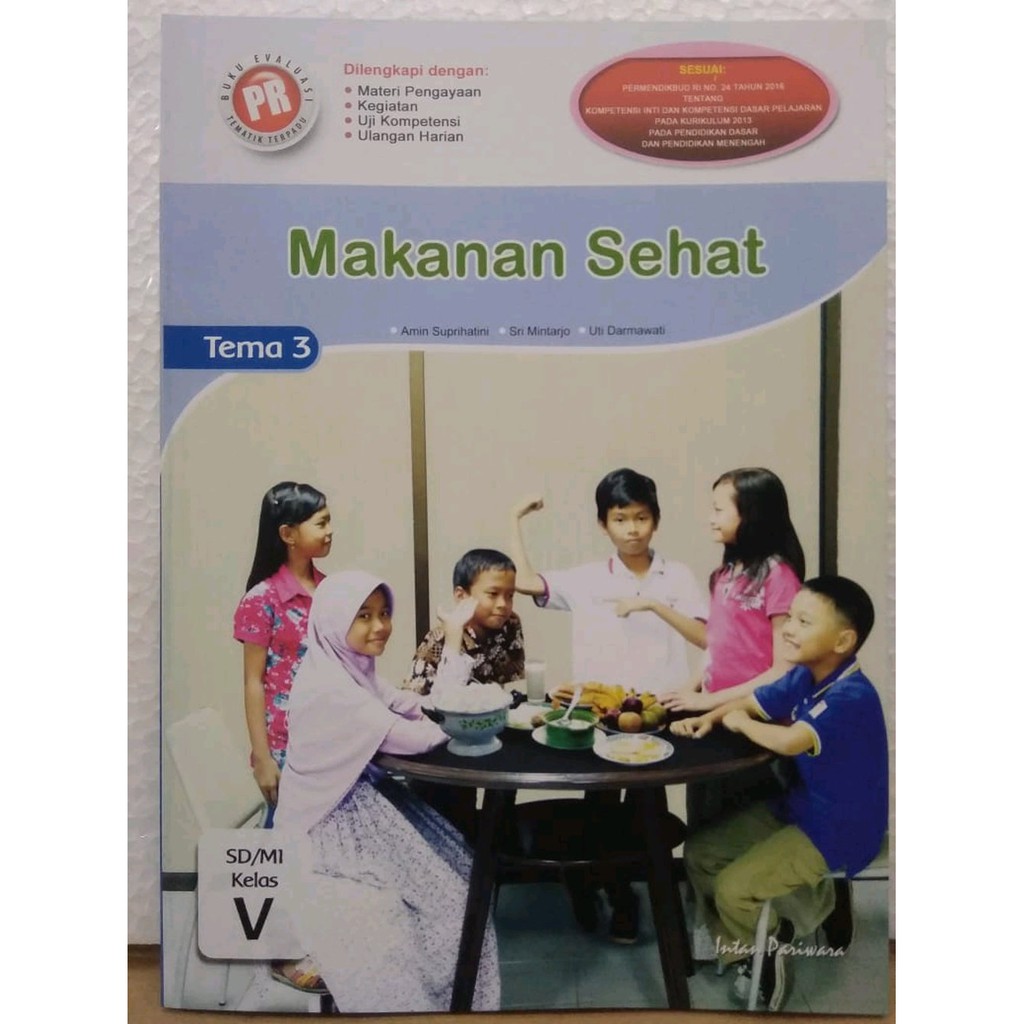 Buku PR tematik kelas 5 tema 3 terbatas