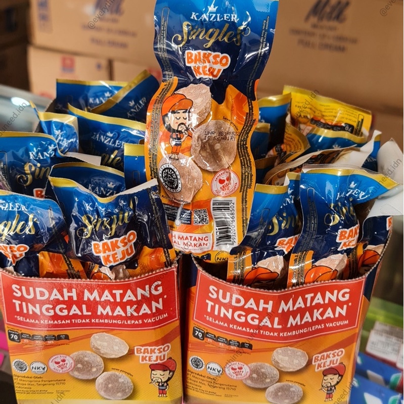 

BACA KETERANGAN - Bakso Kanzler 48 gram @1 Pcs / Bakso Viral / Bakso Kenzler / Bakso Instant / Baso Viral