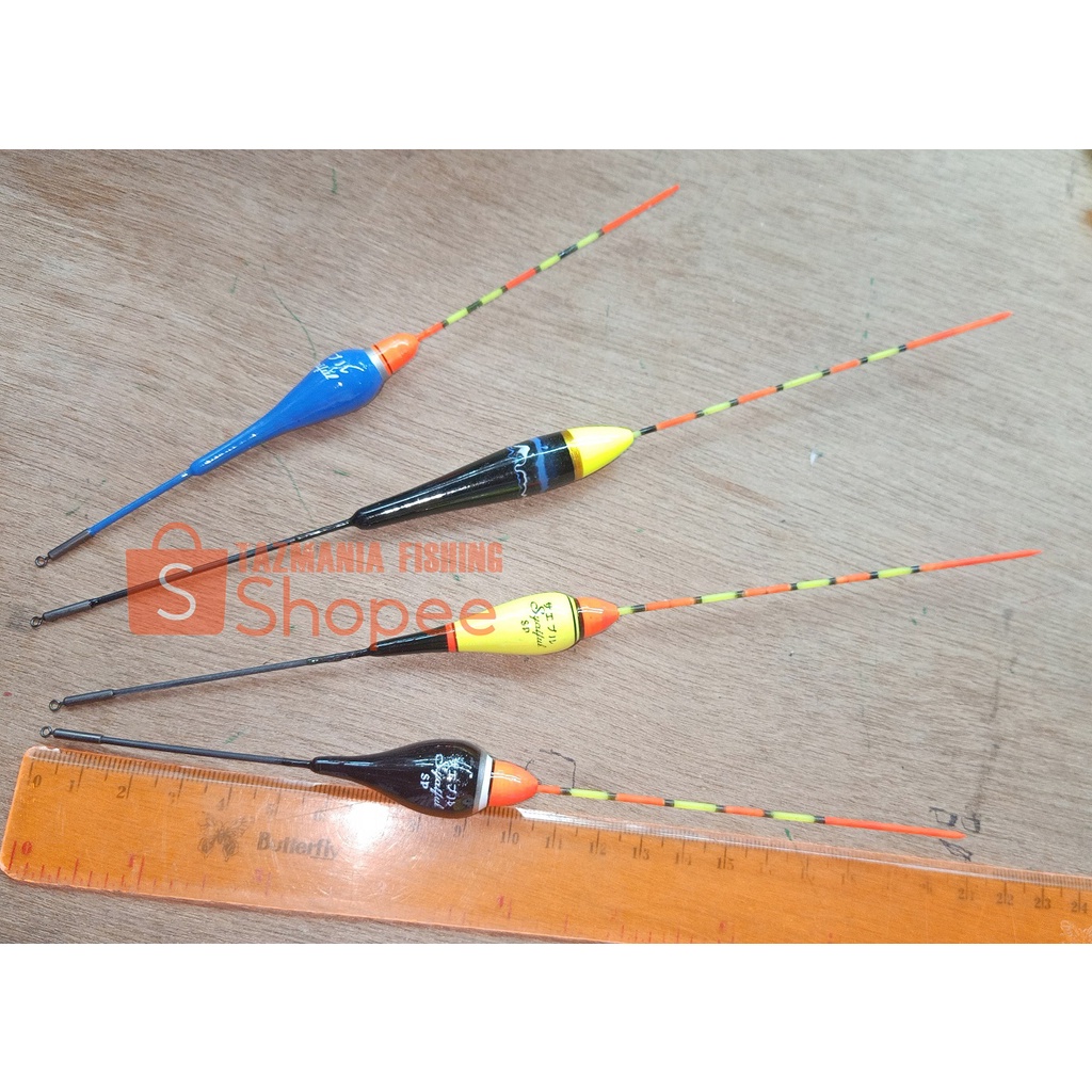 pelampung pancing anti badai, hand made