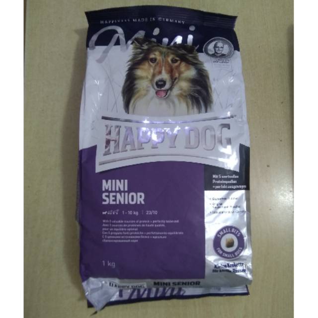 Happy Dog Supreme Mini Senior 1kg Makanan Anjing Tua Dog Food