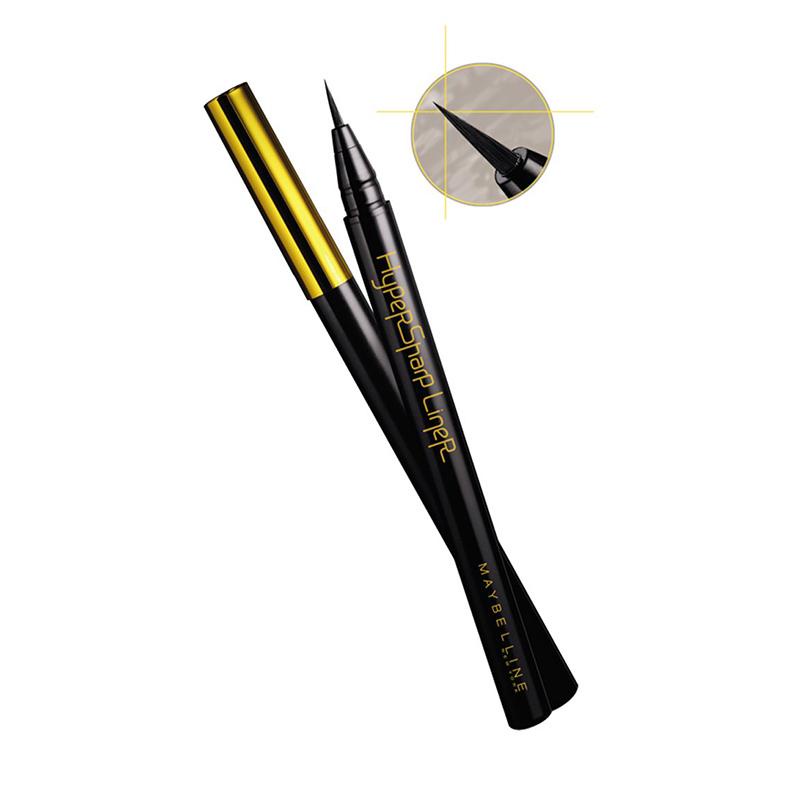 &quot; Maybelline Hypersharp Laser Liquid Pen Eyeliner MakeUp - Waterproof Eyeliner Hitam &quot;