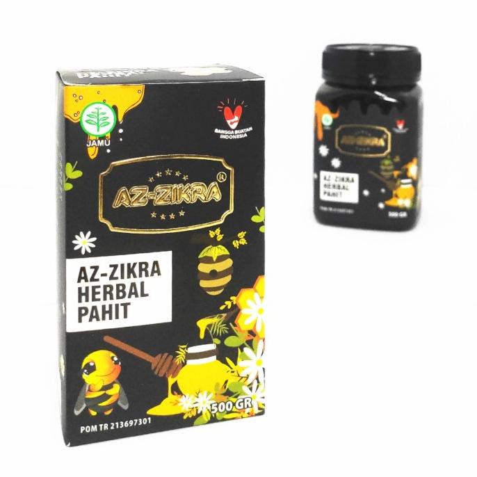 

Madu Az-Zikra Az Zikra AzZikra Herbal Hitam Pahit 500gr Asli Original