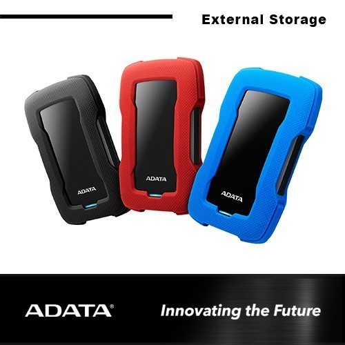KOMPUTER & LAPTOP MEDIA PENYIMPANAN DATA ADATA HD330 5TB - HARDISK EKSTERNAL EXTERNAL ANTISHOCK 2.5"