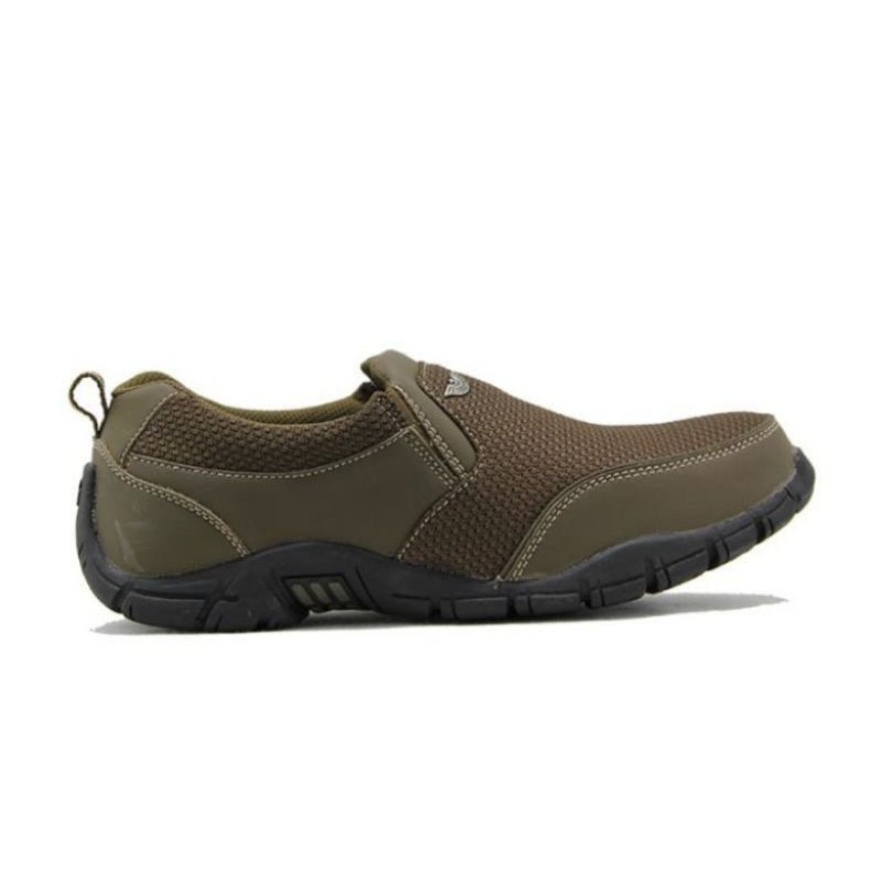 Sepatu Casual Slip On Weidenmann walker 02  Olive - Sepatu Casual Pria Original