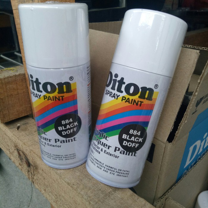 Pilok Pilox Diton Black Doff / Hitam Doff (884) 150cc redi stok