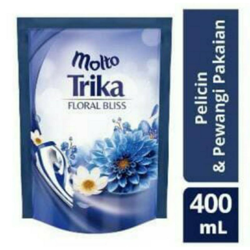 Molto Trika Pelicin dan pewangi pakaian molto 400 ml