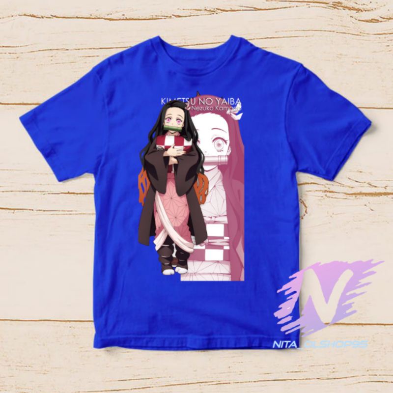 nezuko kaos nezuke kamado kaos anak anime terbaru