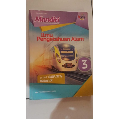 Buku Cetak Mandiri IPA Kelas 3 SMP