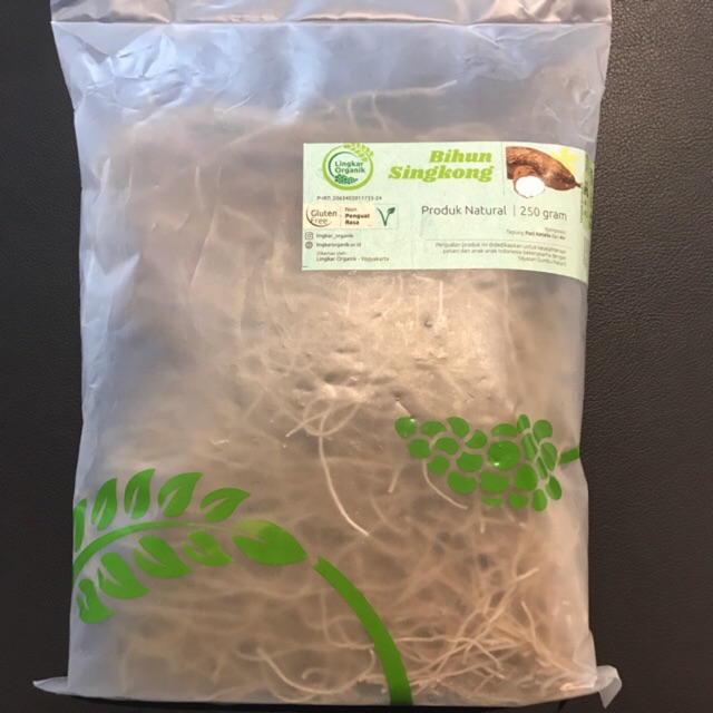 

Bihun Singkong Lingkar Organik / Mie Lethek / Mie Letek / Pati Ketela 250gram