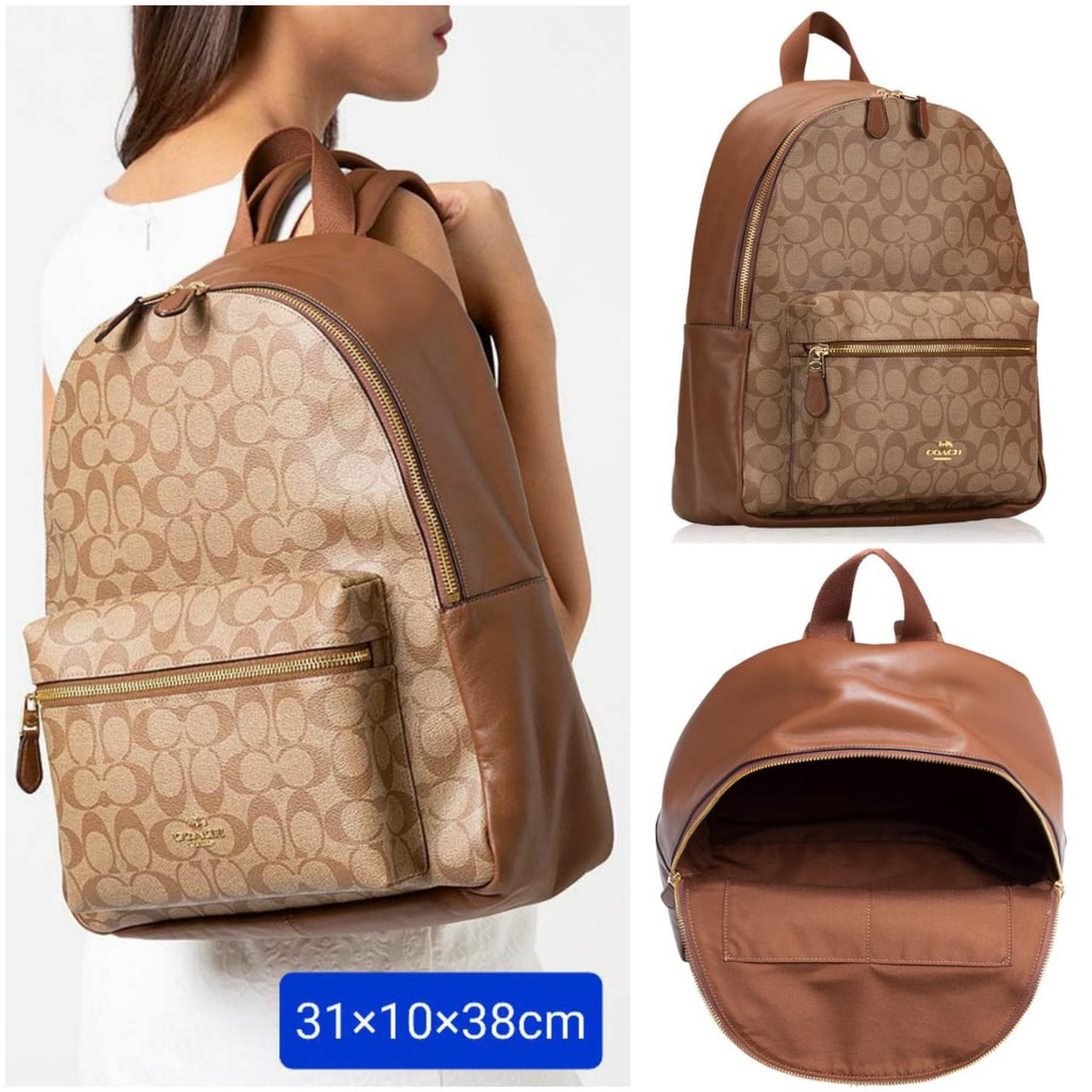 TAS WANITA COACH TAS RANSEL COACH ORI FO BAHAN KULIT 01