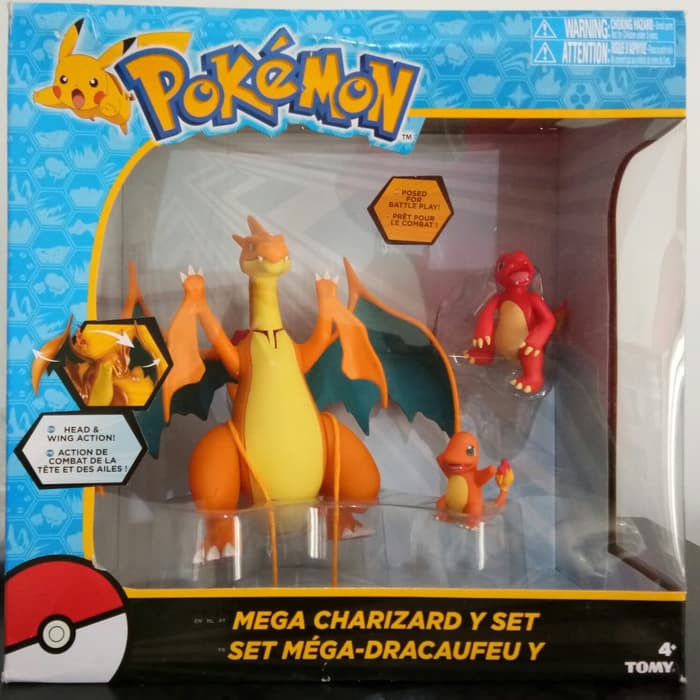 mega charizard y action figure