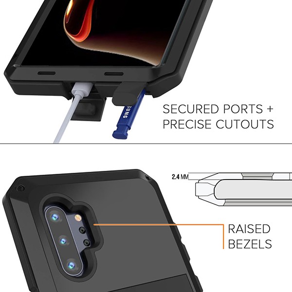 LUNATIK case samsung note 10/10 PLUS note 8/9 FULL PROTECTION IRON CASE