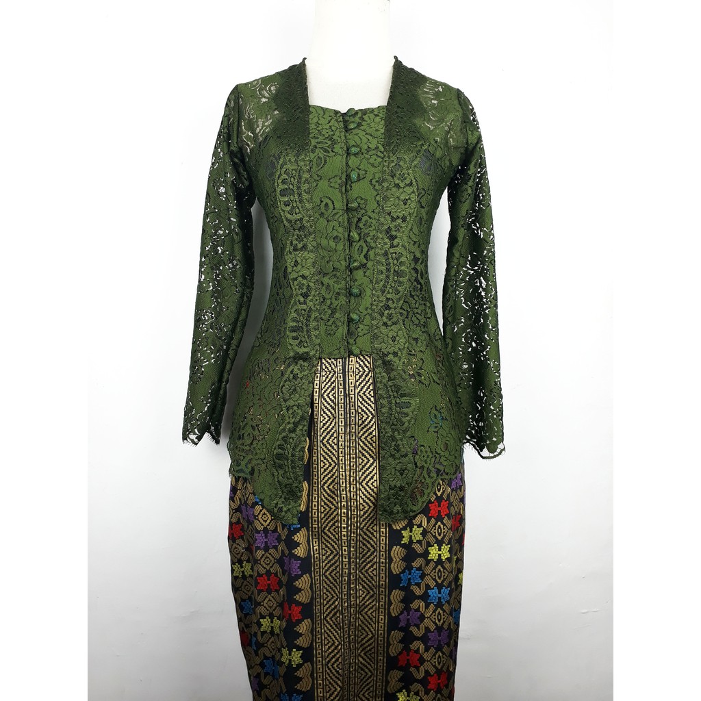 Kebaya - Kebaya Modern Kebaya Brukat Bali Kebaya Semi Prancis Kebaya Kancing Depan Kebaya Bali Payet