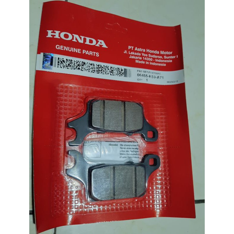 Kampas rem depan (ALL NEW VARIO 150,ALL NEW VARIO 125)