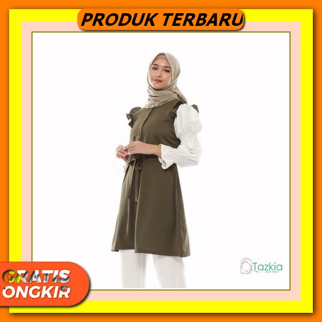 Tunik Flanel Wanita Kemeja Tunik Kotak Kotak Wanita Kekinian Baju Tunik Flanel Kotak Wanita Kemeja K