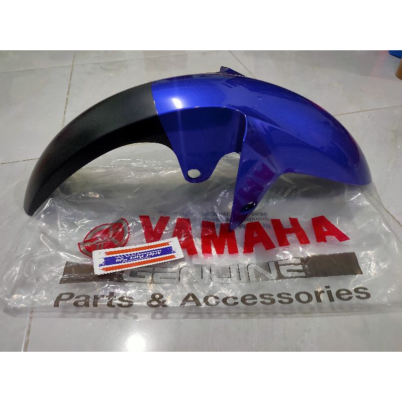 slebor depan Yamaha R15 slebor depan R15 original biru selebor depan R15 original biru