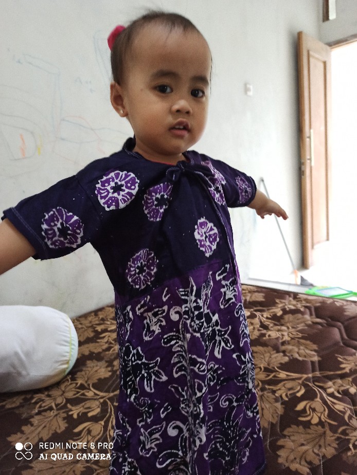 Dress/daster Anak Batik Tuban 0-9th.an
