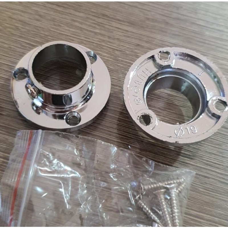 braket pipa besi Huben ukuran 3/4 inch