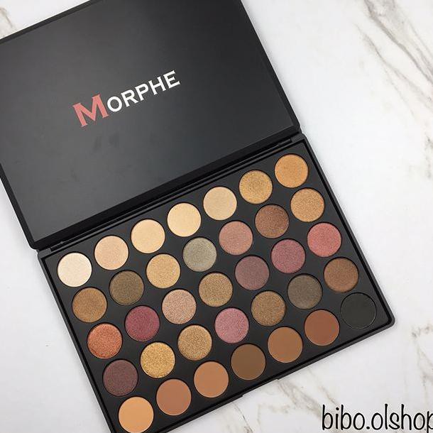 Buruan Morphe 35 F - Fall Into Frost Palette - Eyeshadow Palette Hemat