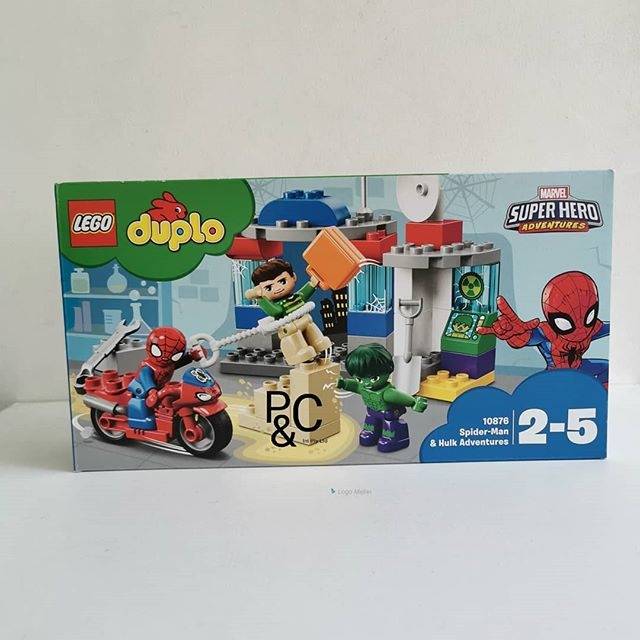 lego duplo hulk spiderman